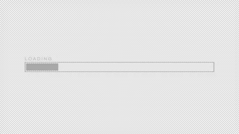 Loading Circle Animation transparent with Alpha Stock Footage 282173557