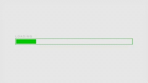 Loading Circle Animation transparent with Alpha Stock Footage 282186699