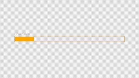 Loading Circle Animation transparent with Alpha Stock Footage 282187738