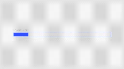 Loading Circle Animation transparent with Alpha Stock Footage 282190031