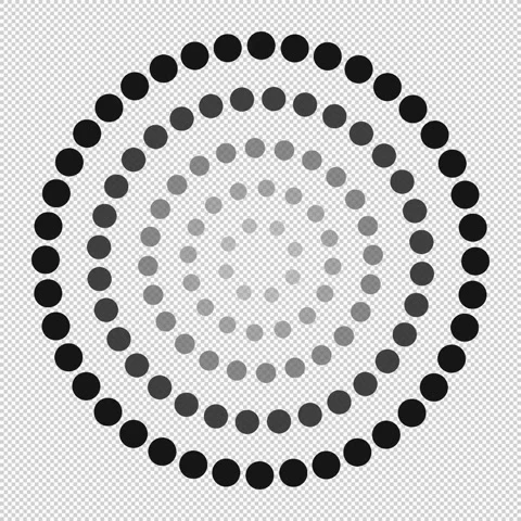 Loading Circle Animation transparent with Alpha Stock Footage 282790494