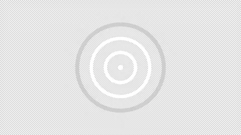 Loading Circle Animation transparent with Alpha Stock Footage 282791034