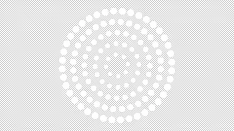 Loading Circle Animation transparent with Alpha Stock Footage 282791206