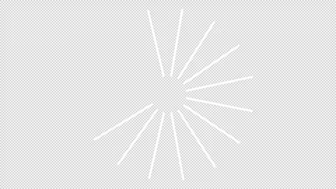 Loading Circle Animation transparent with Alpha Stock Footage 282791387