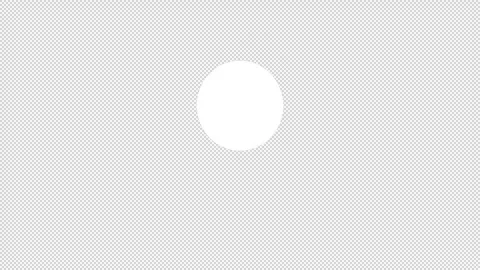 Loading Circle Animation transparent with Alpha Stock Footage 282791413