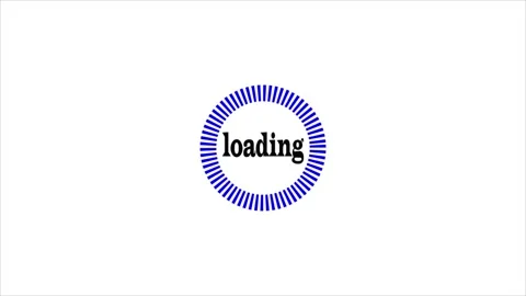 Loading circle animation video and white background. Stock Footage 297834239