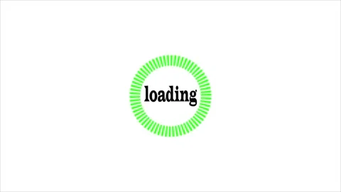 Loading circle animation video and white background. Stock Footage 297834259