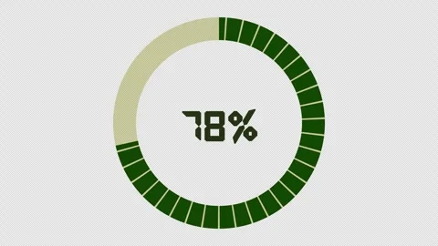 Loading Circle Bar Animation Stock Footage 310184118