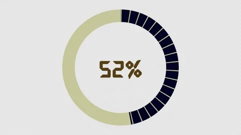 Loading Circle Bar Animation Stock Footage 310184134
