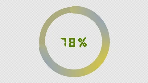 Loading Circle Bar Animation Stock Footage 310184828
