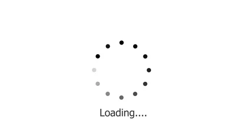 Loading circle, charging upload download loading footage icon animated video Stock Footage 308096512