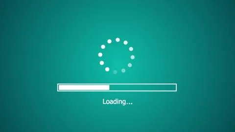 Loading circle, charging upload download loading footage icon 스톡 일러스트