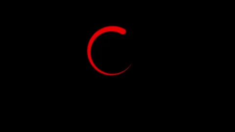 Loading circle direction arrow icon animated video Stock Footage 295032075