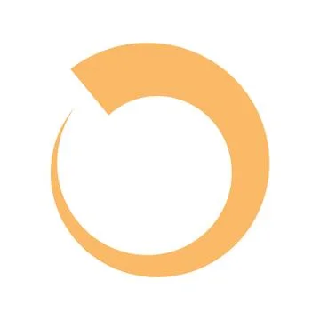 Loading circle flat style icon vector design Illustrazione stock