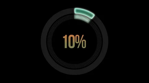 LOADING CIRCLE Stock Footage 109185634