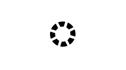 Loading Circle Icon | 4K AE Animation with Transparent BG Stock Footage 312568714