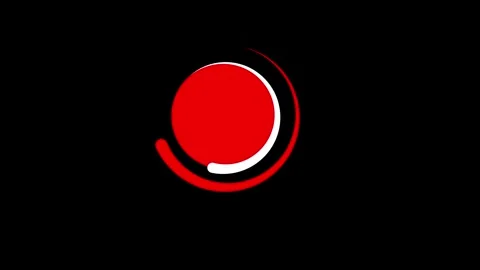 Loading circle icon animated video Stock Footage 294697528