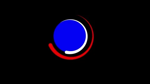 Loading circle icon animated video Stock Footage 294697529