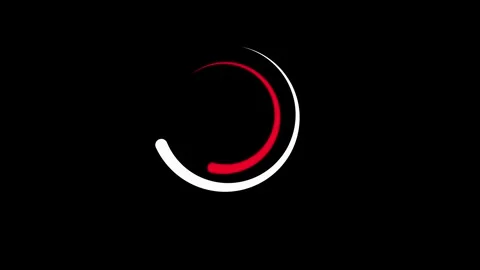 Loading circle icon animated video Stock Footage 294697531