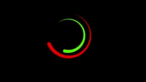 Loading circle icon animated video Stock Footage 294697533