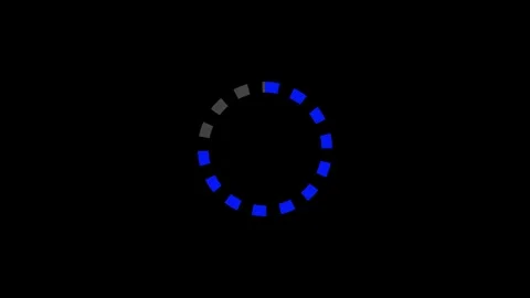 Loading circle icon animated video Stock Footage 294922155