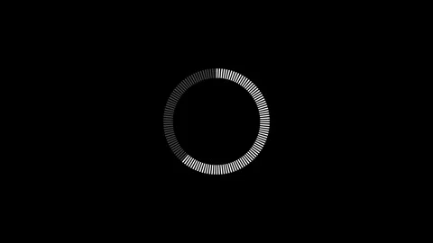 Loading circle icon animated video Stock Footage 294943533