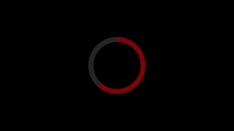 Loading circle icon animated video Stock Footage 294943535