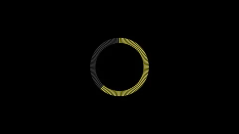 Loading circle icon animated video Stock Footage 295031679
