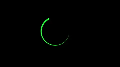 Loading circle icon animated video Stock Footage 295032067