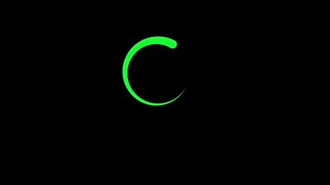 Loading circle icon animated video Stock Footage 295032070