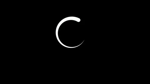 Loading circle icon animated video Stock Footage 295032072