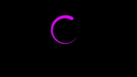 Loading circle icon animated video Stock Footage 295032073