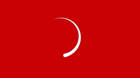 Loading circle icon animated video Stock Footage 307688368
