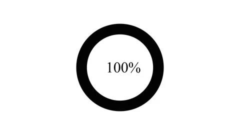 Loading circle icon animated video Stock Footage 308358604