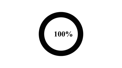 Loading circle icon animated video Stock Footage 308358605