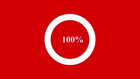 Loading circle icon animated video Stock Footage 308358606