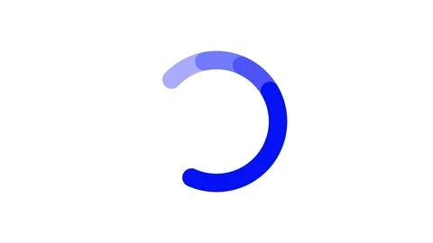 Loading circle icon animated video Stock Footage 308358619