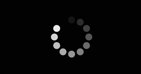 Loading circle icon animation 4K Stock Footage 149505522