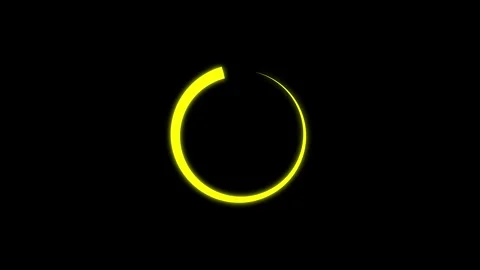 "Loading circle icon animation. 4K video." Stock Footage 303553697