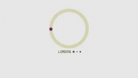 Loading circle icon on transparent background Stock Footage 310222046
