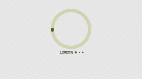 Loading circle icon on transparent background Stock Footage 310222060