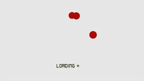 Loading circle icon on transparent background Stock Footage 310234736