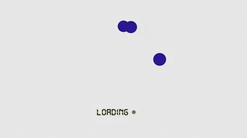 Loading circle icon on transparent background Stock Footage 310235091