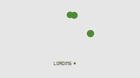 Loading circle icon on transparent background Stock Footage 310235115