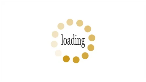 Loading circle icon on white background animation.upload download, uploadin.. Stock Footage 297834369