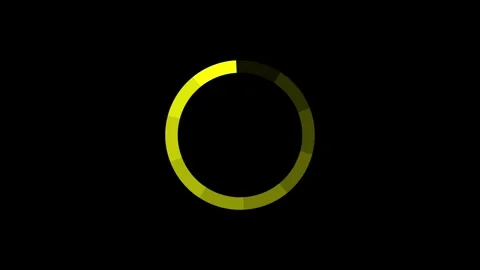 Loading circle isolated on transparent background with alpha channel. Anima.. Stock Footage 303069518