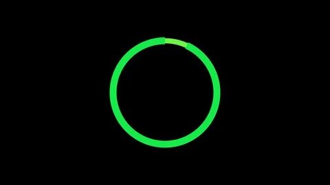 Loading circle preloader rotating interface alpha channel render animation Stock Footage 86903119