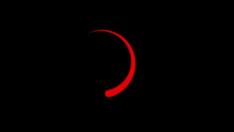 Loading circle progress bar loading icon animated video Stock Footage 307688361