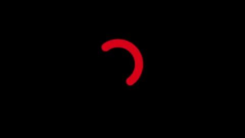 Loading circle progress bar loading icon animated video Stock Footage 307688381