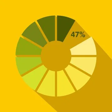 Loading circle sign icon in flat style 스톡 일러스트